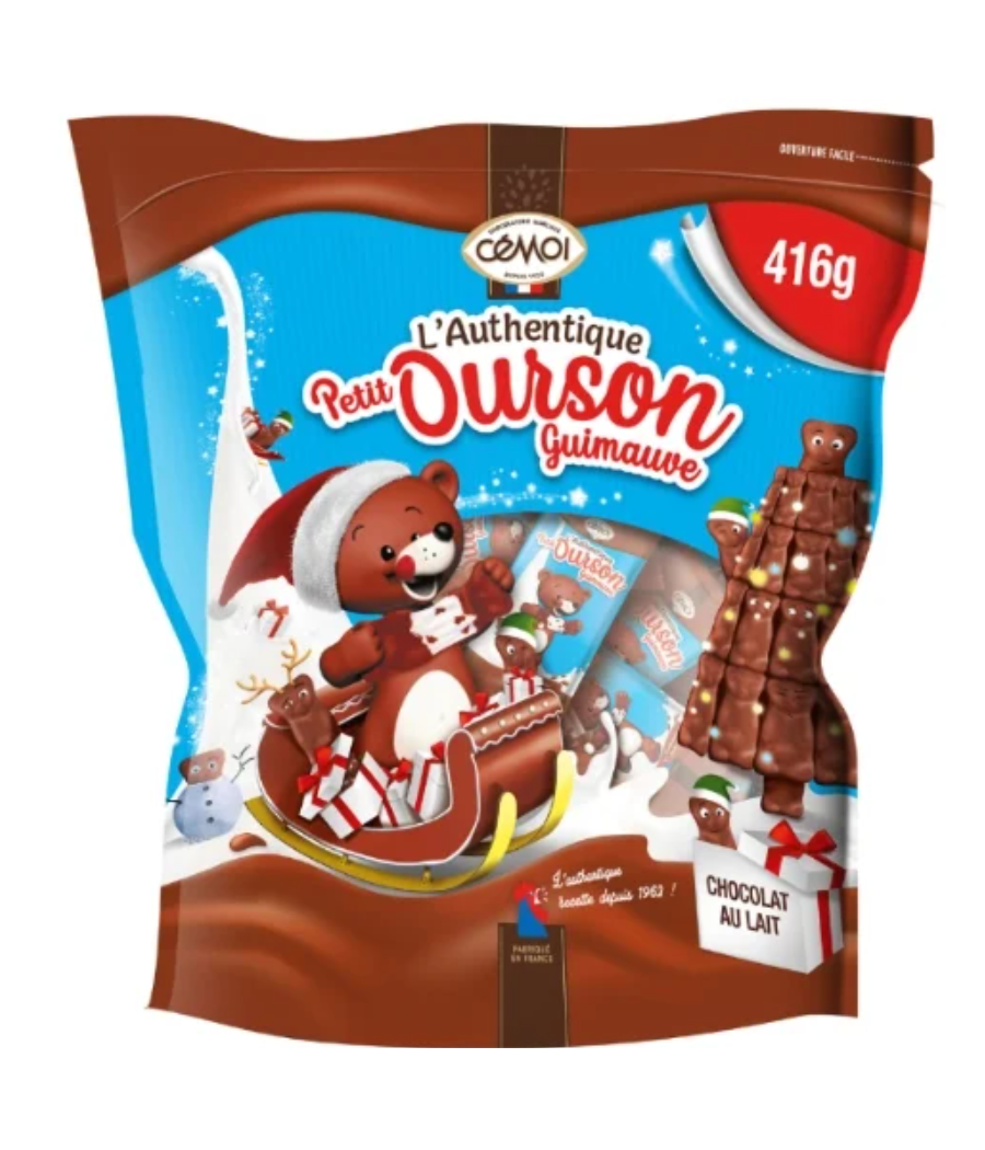 CONFISERIE CEMOI L’AUTHENTIQUE PETIT OURSON GUIMAUVE 416G