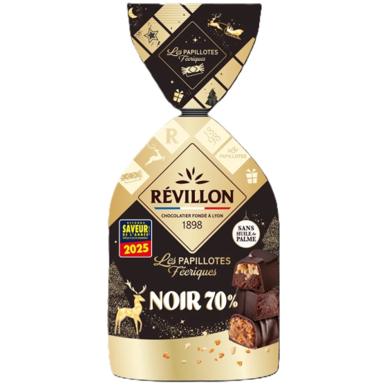 LES PAPILLOTES FEERIQUES NOIR REVILLON 360G