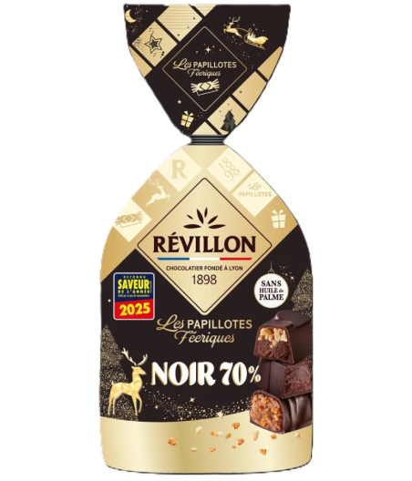 LES PAPILLOTES FEERIQUES NOIR REVILLON 360G