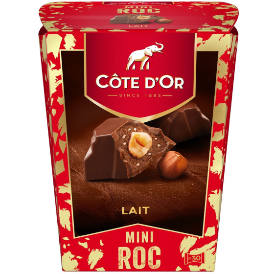 BOUCHEES CHOCOLAT AU LAIT MINI ROC COTE D'OR 279G