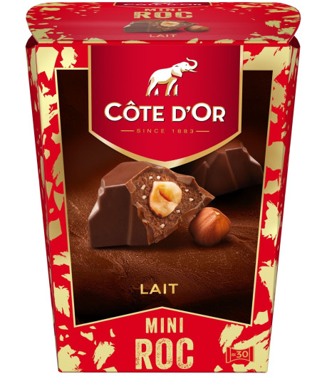 BOUCHEES CHOCOLAT AU LAIT MINI ROC COTE D'OR 279G