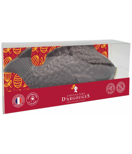 POISSON EN CHOCOLAT NOIR CHEVALIER D'ARGOUGES 175G