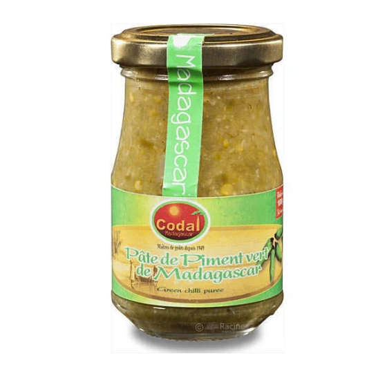 PATE DE PIMENTS VERT DE MADAGASCAR  CODAL 100G