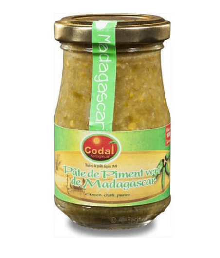 PATE DE PIMENTS VERT DE MADAGASCAR  CODAL 100G