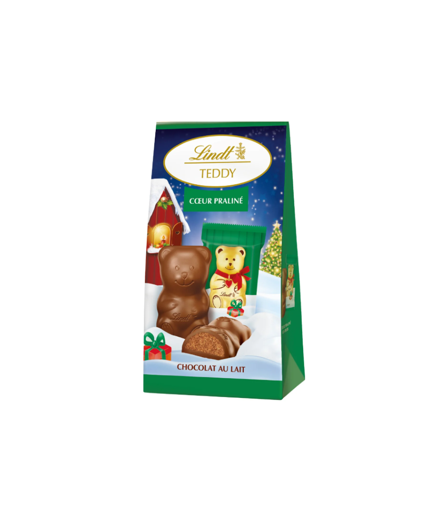 GUIMAUVE LAIT PRALINÉ  TEDDY LINDT 120G