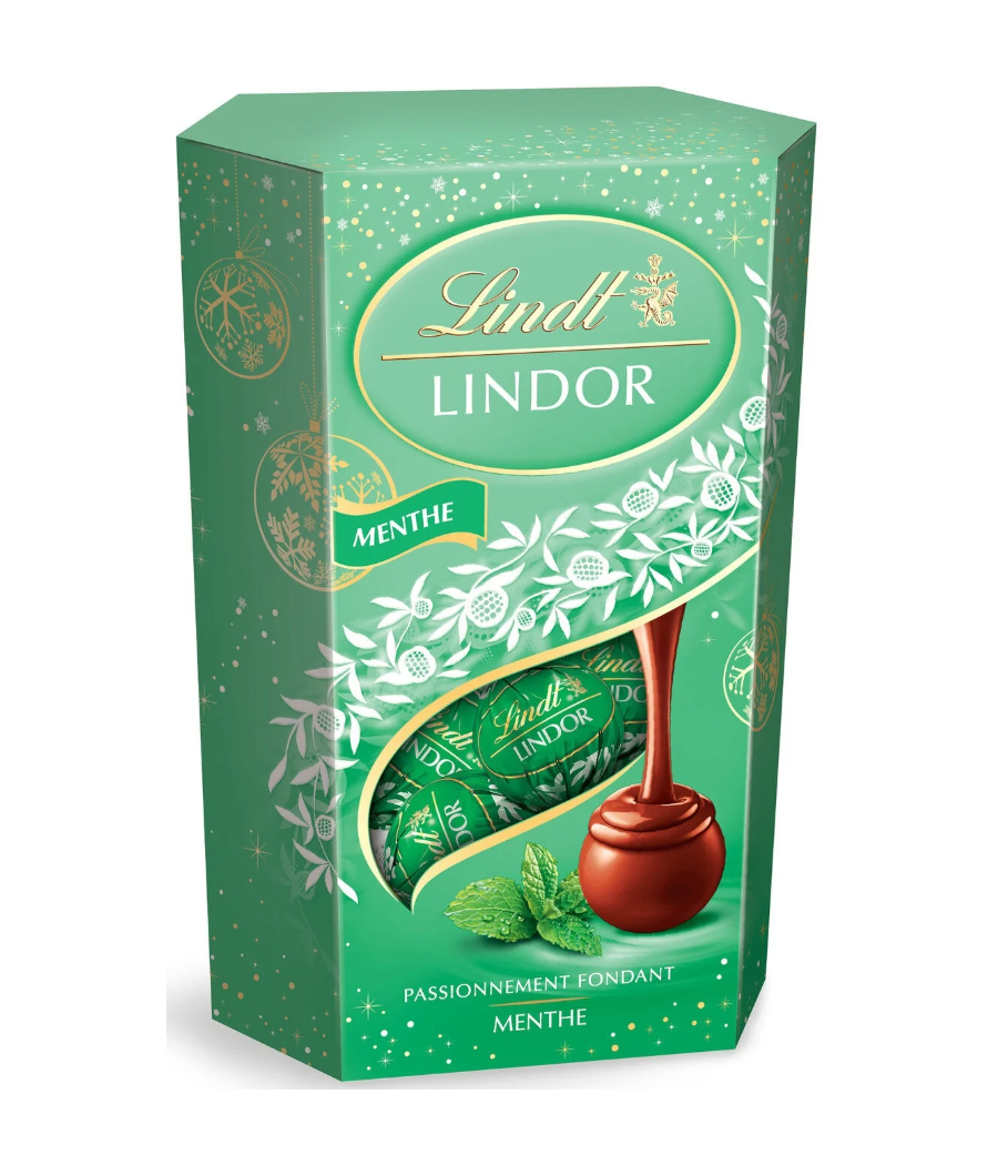 CHOCOLAT LINDOR MENTHE LINDT 200G