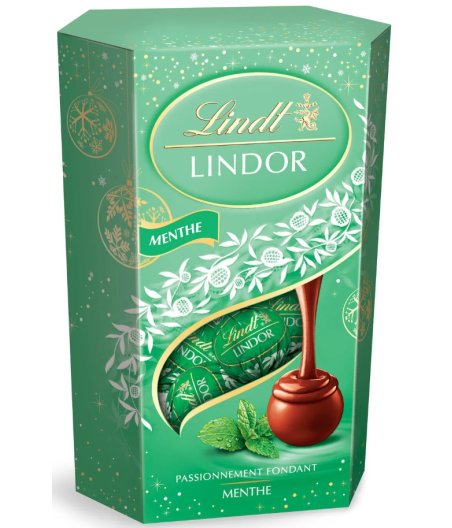 CHOCOLAT LINDOR MENTHE LINDT 200G