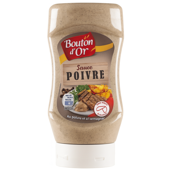 SAUCE POIVRE BOUTON D'OR  350G
