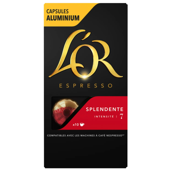 CAPSULE L'OR ESPRESSO SPLENDENTE 7 52G