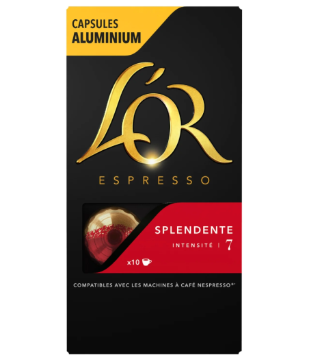 CAPSULE L'OR ESPRESSO SPLENDENTE 7 52G