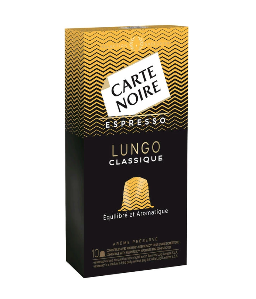 CAPSULES CARTE NOIRE  LUNGO N°6 - ESPRESSO 56G