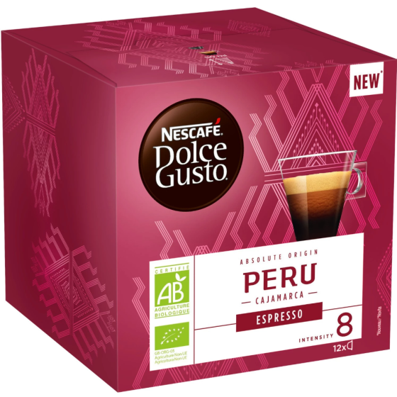 CAPSULE NESCAFE ABSOLUTE ORIGIN PERU CAFE 12