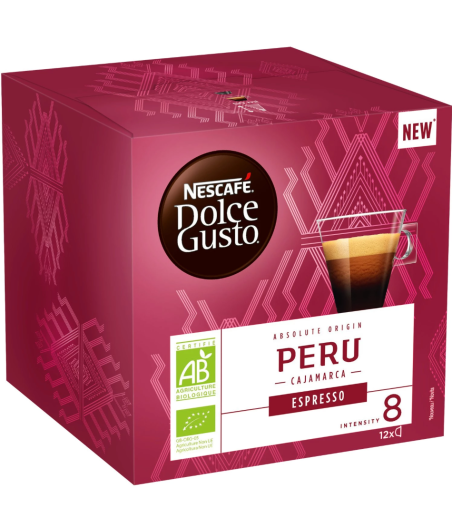 CAPSULE NESCAFE ABSOLUTE ORIGIN PERU CAFE 12