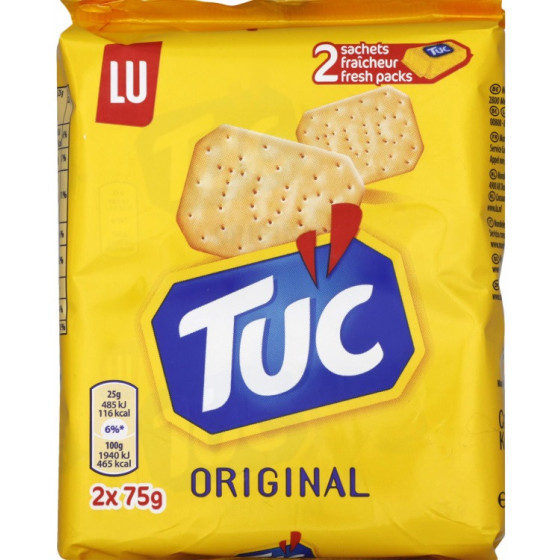 ORIGINAL 2 SACHETS DE TUC 75G 150G