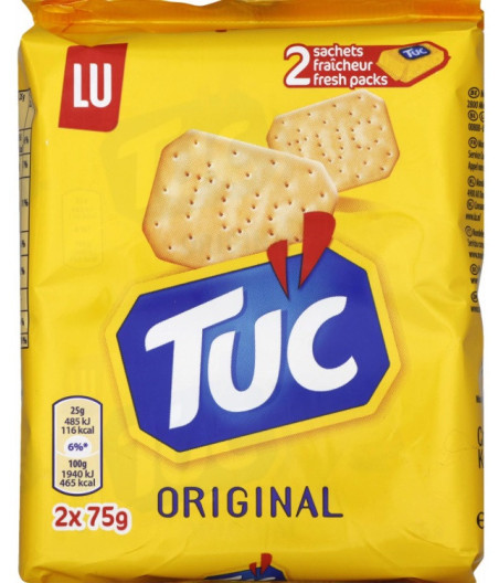 ORIGINAL 2 SACHETS DE TUC 75G 150G