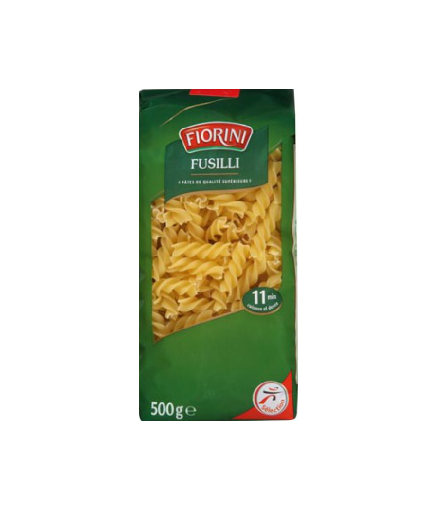 FUSILLI PATES DE QUALITE SUPERIEURE)500 G