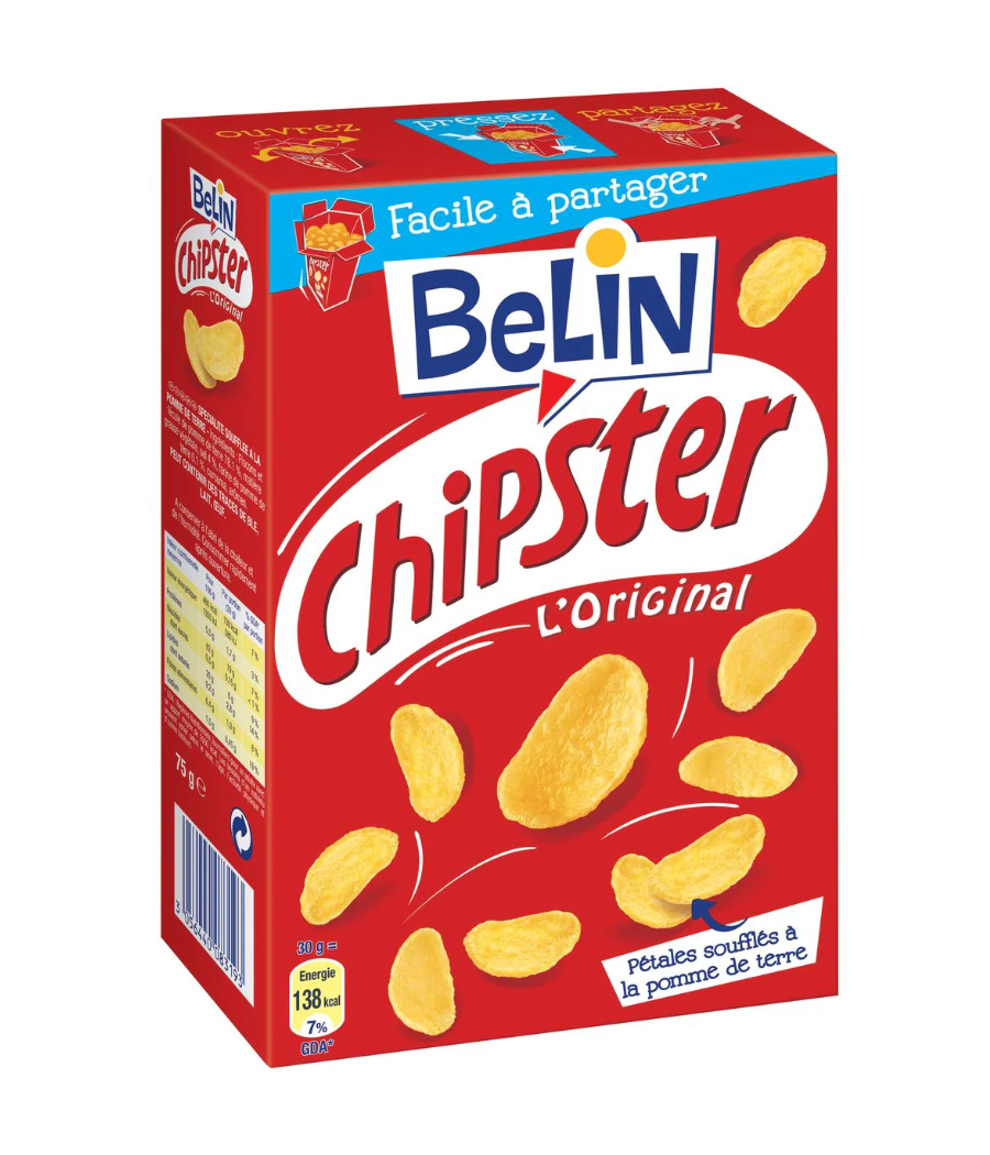 ORIGINAL CHIPSTER BELIN 75G