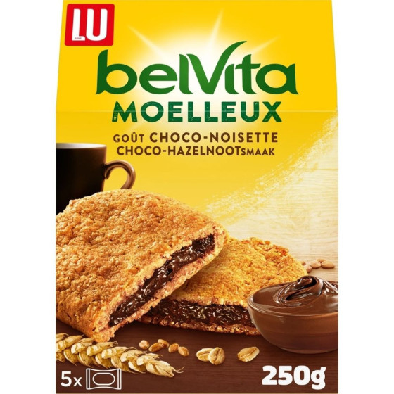 MOELLEUX GOUT CHOCO-NOISETTE BELVITA 250G