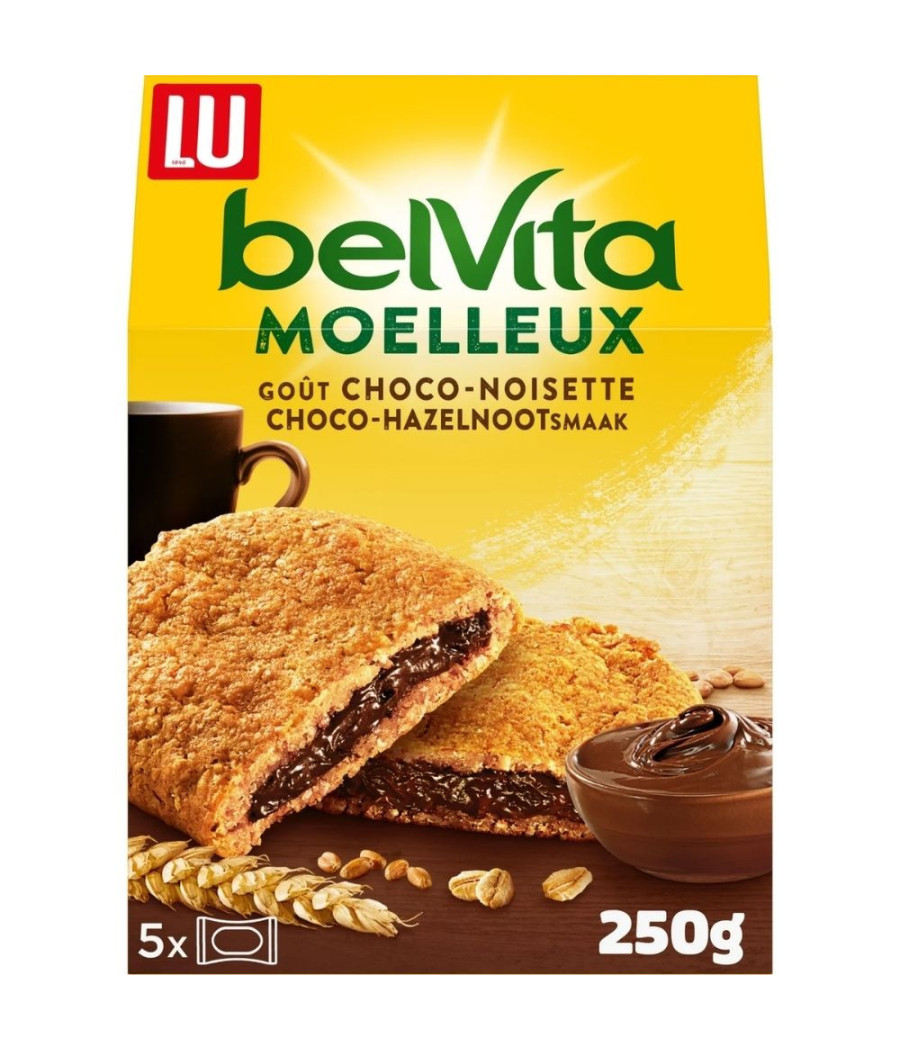 MOELLEUX GOUT CHOCO-NOISETTE BELVITA 250G
