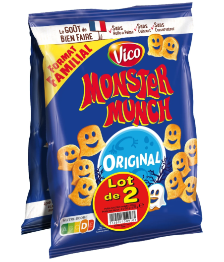 BISCUIT SALE MONSTER MUNCH 2 X 135G