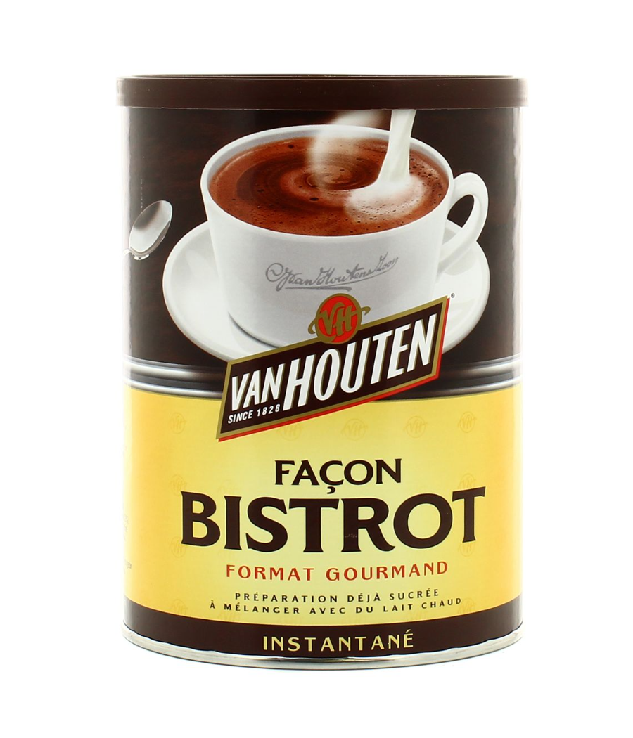 DOSETTE VAN HOUTEN CHOCOLAT INSTANTANE FACON BISTROT 425G
