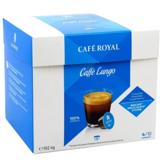 CAFFE LUNGO 16X6.4G = 102.4 G