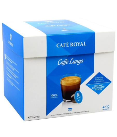 CAPSULES CAFE LUNGO CAFE ROYALE 102.4G