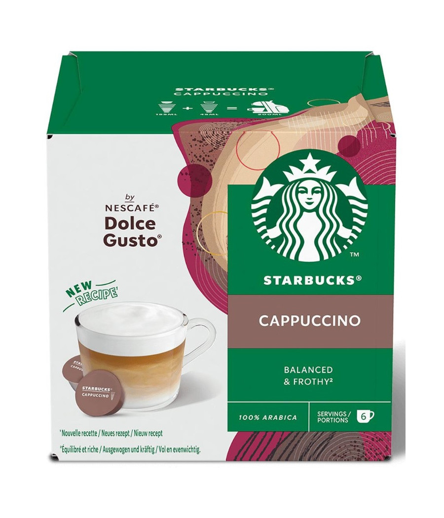 STARBUCKS BY NESCAFE DOLCE GUSTO CAPPUCCINO 120G 120 G