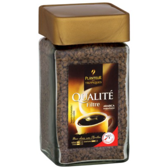 CAFE PLANTEUR DES TROPIQUES QUALITE FILTRE 100G