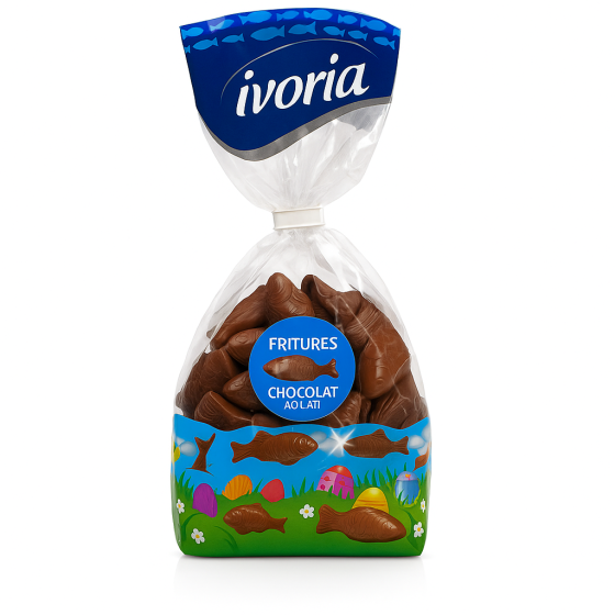 FRITURES CHOCOLAT AU LAIT IVORIA 200G