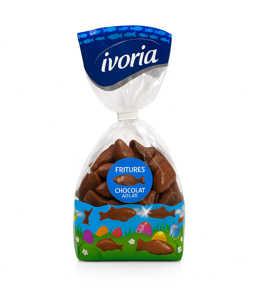 FRITURES CHOCOLAT AU LAIT IVORIA 200G