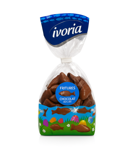 FRITURES CHOCOLAT AU LAIT IVORIA 200G