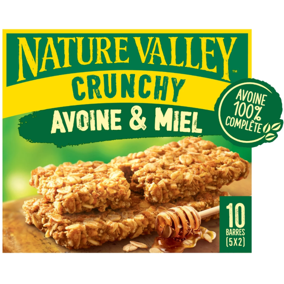BARRE CRUNCHY AVOINE ET MIEL NATURE VALLEY 42G