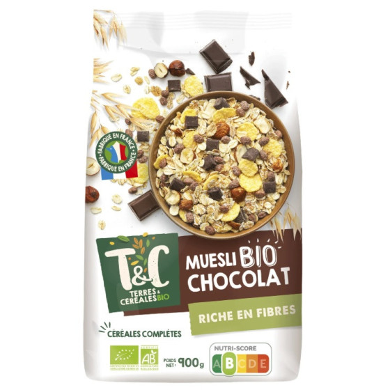 MUESLI AU CHOCOLAT 900G