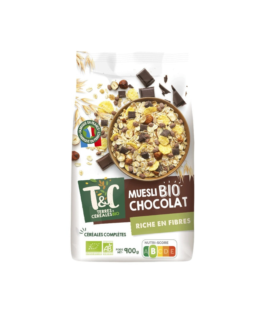 MUESLI AU CHOCOLAT 900G