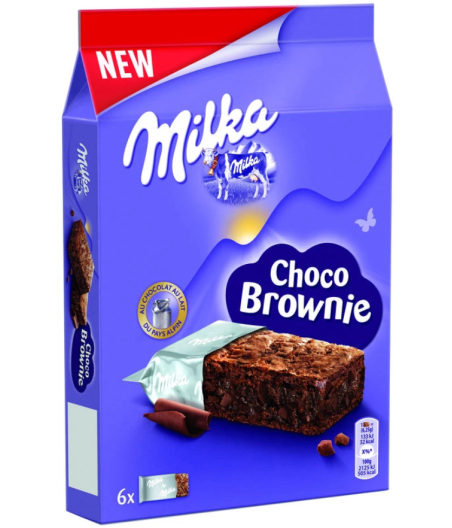 CHOCO BROWNIE MILKA 180G