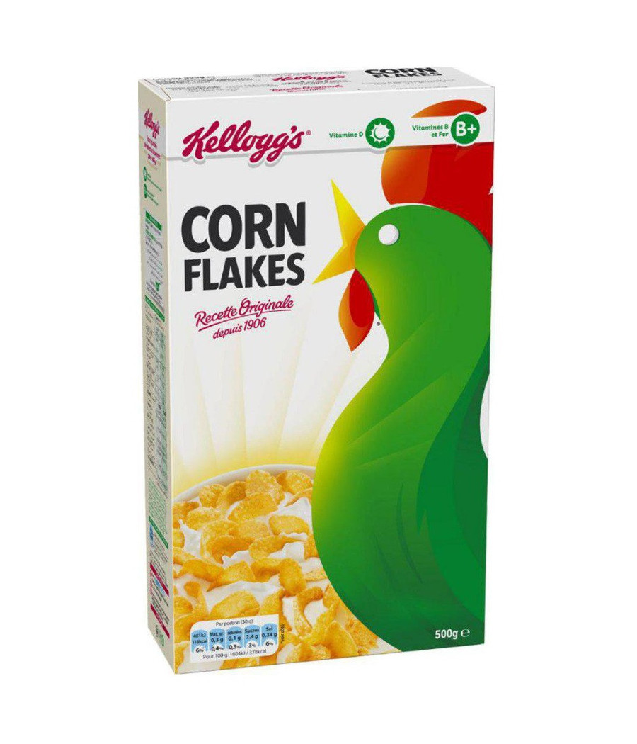 CEREALES CORN FLAKES KELLOGGS 500G