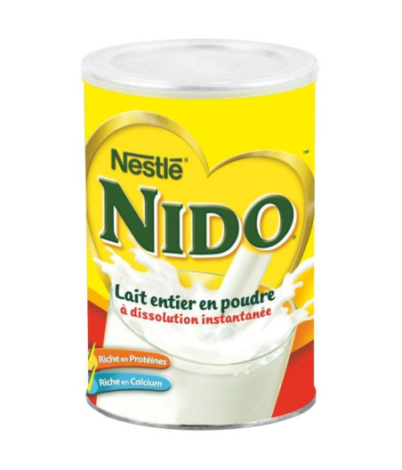 LAIT ENTIER EN POUDRE NIDO NESTLE 100G