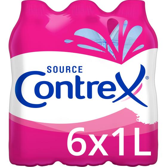 EAU DE SOURCE NATURELLE CONTREX 6X1L