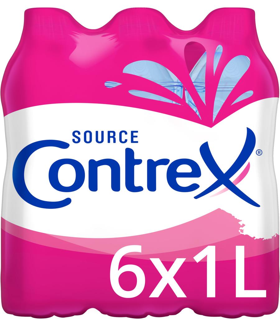 EAU DE SOURCE NATURELLE CONTREX 6X1L