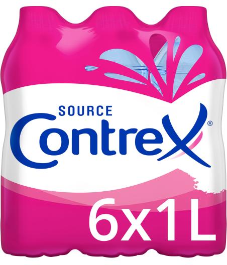 EAU DE SOURCE NATURELLE CONTREX 6X1L