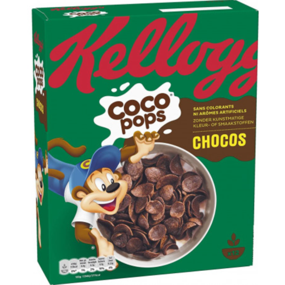 CEREALES KELLOGG'S COCO POPS CHOCOS 375G