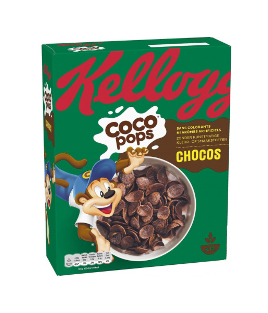 CEREALES KELLOGG'S COCO POPS CHOCOS 375G