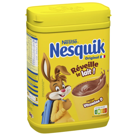 CHOCOLAT EN POUDRE NESQUIK NESTLE 1KG