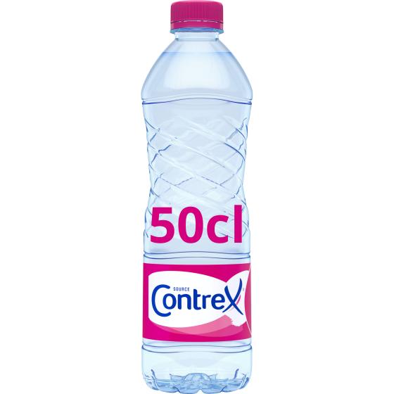 EAU DE SOURCE MINERALE NATURELLE CONTREX 50CL