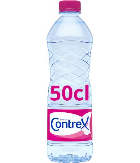 EAU DE SOURCE MINERALE NATURELLE CONTREX 50CL