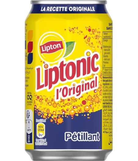 BOISSON LIPTONIC L'ORIGINAL PETILLANT LIPTON 33CL