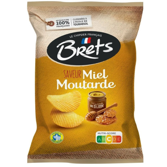 CHIPS SAVEUR MIEL MOUTARDE BRETS 125G