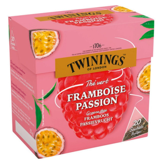 THE VERT FRAMBOISE PASSION 32G 20 SACHETS
