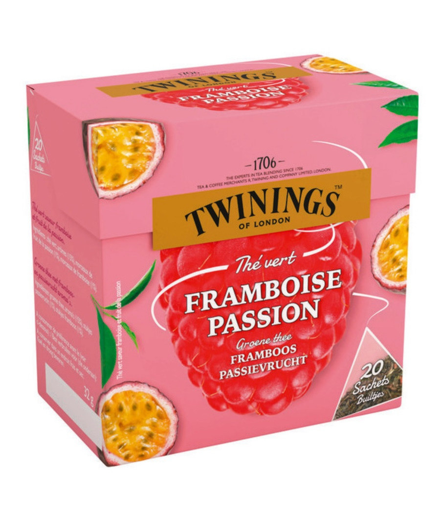 THE VERT FRAMBOISE PASSION 32G 20 SACHETS